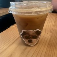 Cold brew with oat milk  at Boris & Horton in New York