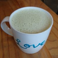 Organic Matcha Green Latte at Ooh Cha Cha - Zhongzheng District in Taipei