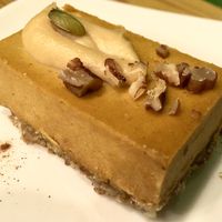 Pumpkin pie  at Ooh Cha Cha - Zhongzheng District in Taipei