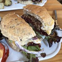 Vegan burger... amazing! at Ooh Cha Cha - Zhongzheng District in Taipei