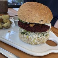 Vegan burger. Get it! at Ooh Cha Cha - Zhongzheng District in Taipei