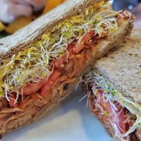 Mozzarella Mushroom Sandwich at Ooh Cha Cha - Zhongzheng District in Taipei