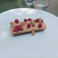 Dessert vegan adapté at Maison Patte Noire "1 lieu, 2 restaurants" in Pays De La Loire