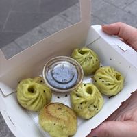 Jianbao verdure  at Mumbao in Lombardia