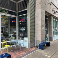 Bakery with many vegetarian options, and has a few vegan options including croissants, cookies, scones   at Noisette Pastry Kitchen in Eugene