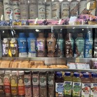 Collection of drinks  at CIBO Express (LGA Terminal A) in New York