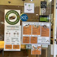 Menus, awards   at The Cheeky Pea in Kingston Upon Thames