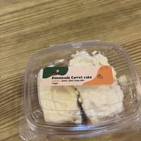 Vegan carrot cake   at The Cheeky Pea in Kingston Upon Thames