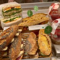 vegan tofu curry sandwich 5,50€ at Le Crobag Veggie in Hannover