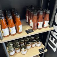 Gulasch und sauces  at Die Vegane Fleischerei in Cologne