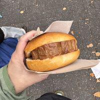 Leberkäse Brötchen   at Die Vegane Fleischerei in Cologne