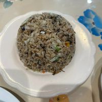 Several different rice dishes at Water Drop Teahouse in Stafford