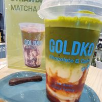 Strawberry matcha at GoldKo - RioMar in Pernambuco