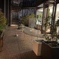 Outdoor seating  at Eriko Osawa Earthly Gelato  in Tokyo