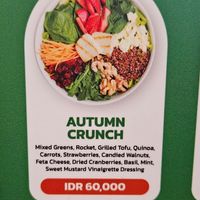 Vegetariana, vegana se si toglie la feta at Crunchaus Salad in Kota Malang