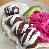 falafel  at Nuba Cafe - Yaletown in Vancouver