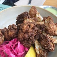 Najib's Special - Crispy Cauliflower  at Nuba Cafe - Yaletown in Vancouver