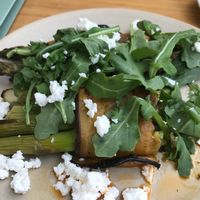 Asparagus Rolls at Nuba Cafe - Yaletown in Vancouver