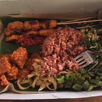 Another variation of Nasi Campur at Prima Warung in Ubud