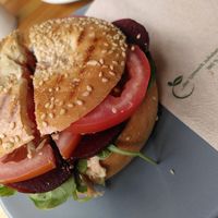 Lovestruck Vegan Bagel at TASTE in Schleswig-holstein