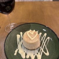 Cauliflower flan  at Vegitalian in Salzburg