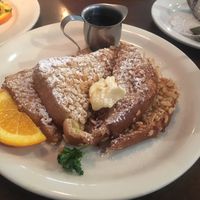 Rice crispy French toast! (Vegan) at Evan's Kitchen in Sacramento
