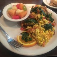 Vegan scramble! So delicious! at Evan's Kitchen in Sacramento
