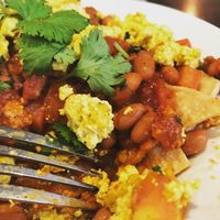 Huevos Rancheros special at Evan's Kitchen in Sacramento