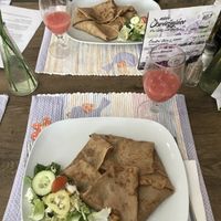 Salted pancakes  at Nostalgia in Dolny Kubin