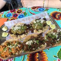 Their vegan taco options (three kinds) á 4€  at Trude  in Stuttgart