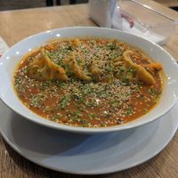 Momo Masala Dumplings Soup at Go! Momo Dumplings in Pichincha