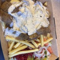 Take away ‘plate'  at Kebaberia in Västra Götalands Län