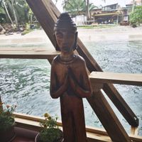 / at Leaf Eaters Cafe in Bocas Del Toro