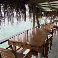   at Leaf Eaters Cafe in Bocas Del Toro