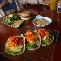   at Leaf Eaters Cafe in Bocas Del Toro