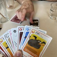   at Chat-Rivari Café in Paris