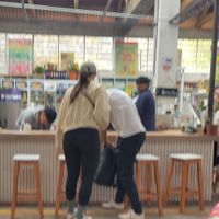 Booth view at Brew Brothers Specialty Coffee in Cuzco