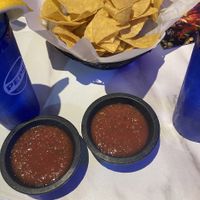 Salsa and chips at Frida's Modern Mexican in Athens