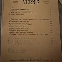 I appreciated this a lot and it rarely happens   at Vern's in Charleston