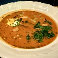 Goulash soup  at Marumba in Budapest