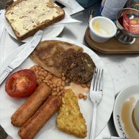 Vegan breaky   at The Port in Isle Of Bute
