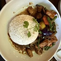 Stir-Fry Aubergine & Tofu  at Aubergine in St Louis