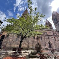 Terrace of the venue   at L'Acoustic in Selestat