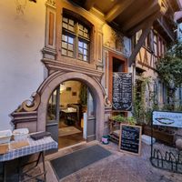 Back entrance at L'Acoustic in Selestat