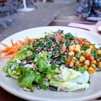 Plats crudites at L'Acoustic in Selestat