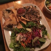 Assiette Bonnys en version végane at Bonnys Vegetarian and Organic Cuisine in Montreal