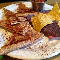 quesadilla at Bonnys Vegetarian and Organic Cuisine in Montreal