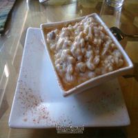 Rice Pudding at Bonnys Vegetarian and Organic Cuisine in Montreal