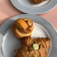 Vegan croissants   at Dolcevilla Pasticceria in Veneto