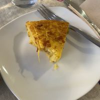 Tortilla  at Baratza Kafea in Pamplona